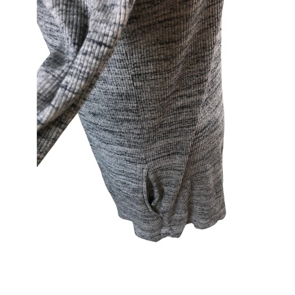 Three Dots ... Cowl Cardigan Women's Size Small Gray Heather - Picture 4 of 6